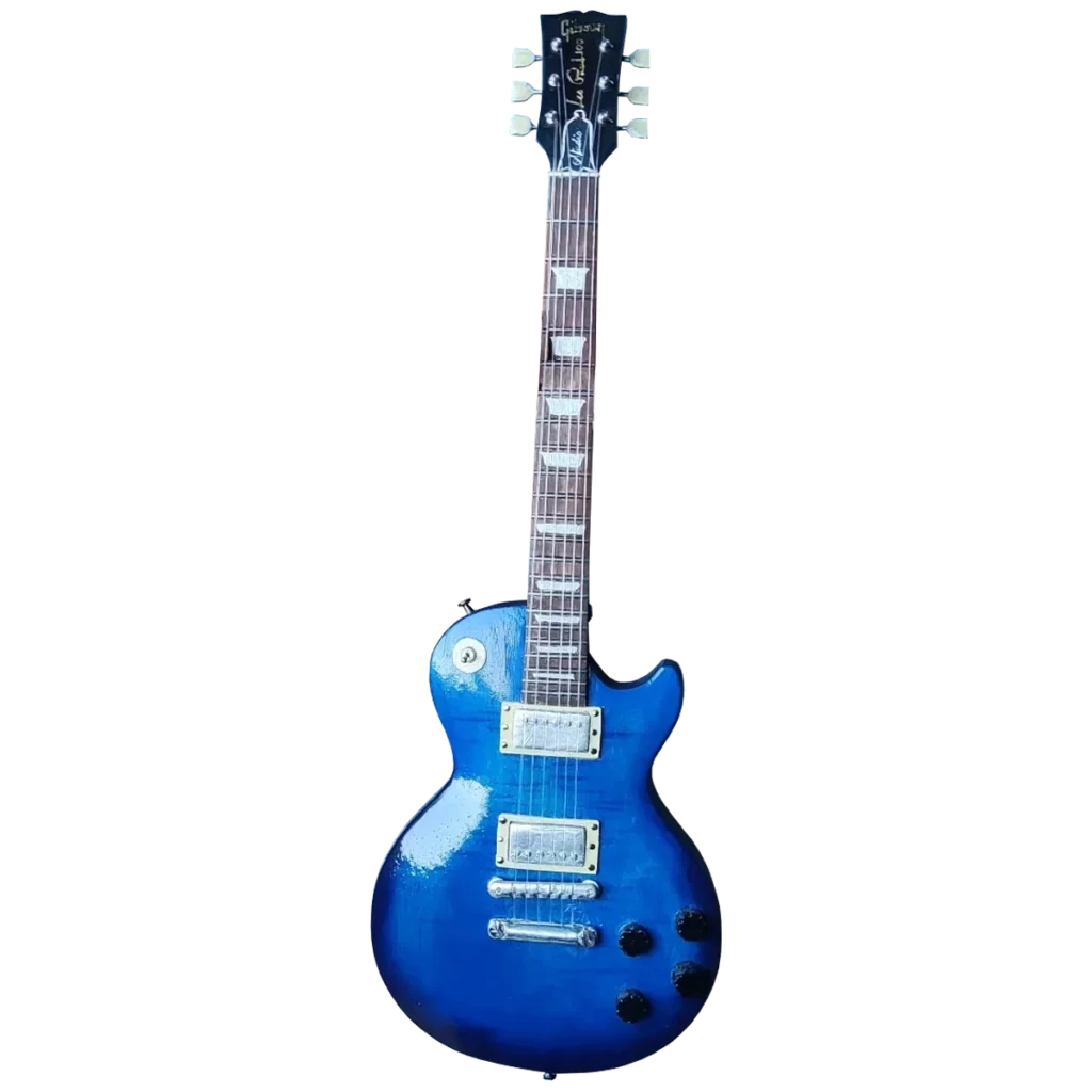 Gibson Les Paul Studio Blueberry Burst | Instrumentos Miniatura SV El Salvador